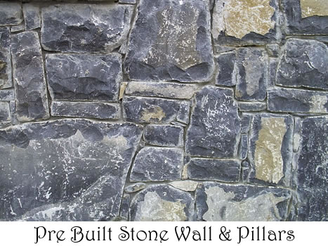 Pre-Built Walls and Pillars for sale